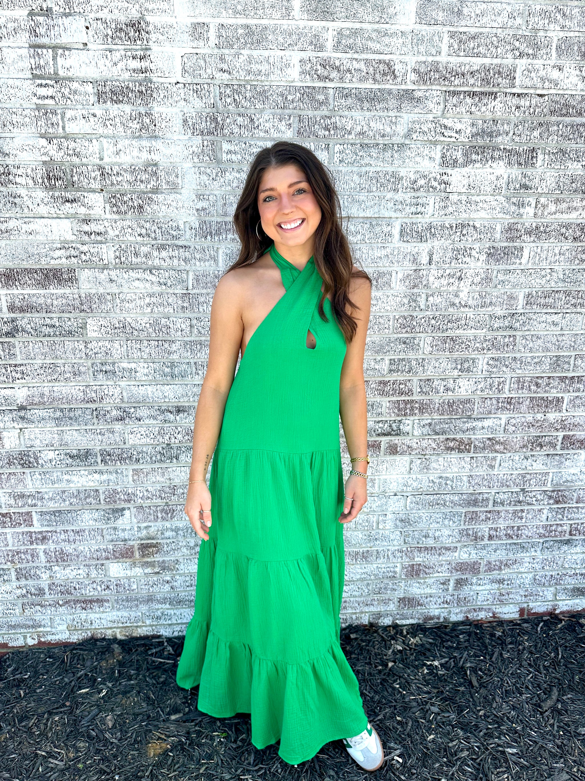 jade halter maxi dress jadelizroper on LTK